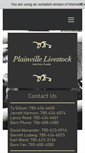 Mobile Screenshot of plainvillelivestock.com